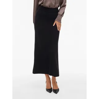 VILA Maxirock Damen Schwarz M