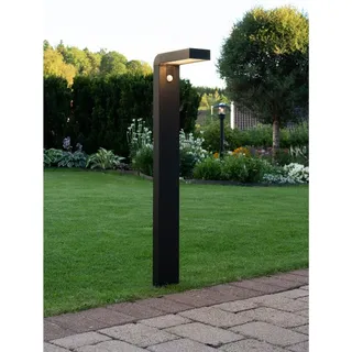 Star Trading Solarleuchte Aluminium, Kunststoff 820,0 cm mit Bewegungssensor schwarz