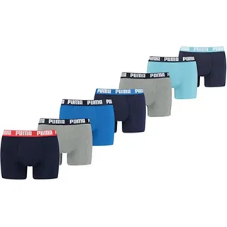 Puma Herren Boxershorts 7er Pack blue combo BLAU