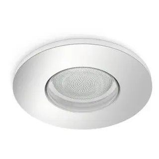 Philips Xamento 1er Spot rund silber