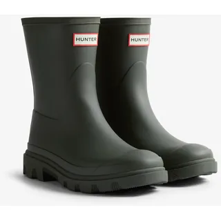 Hunter Downpour Short Boot Gummistiefel Grün 40