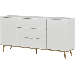 Finori Sideboard Göteborg 180 x 87 x 40 cm weiß