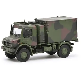 Schuco 452683103 - Unimog U5023 Funkcontainer Camo 1:87