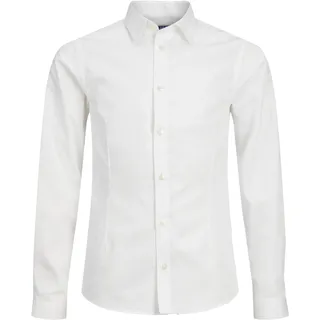 JACK & JONES Hemd, 'Parma' & JONES Junior Oberhemd in White 176