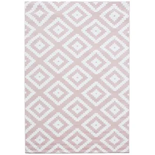 Ayyildiz Kurzflorteppich Plus 240 x 340 cm Pink/Weiß