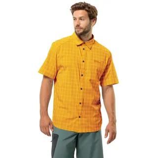 Jack Wolfskin Norbo Kurzarmhemd CHECK midnight sky XXL