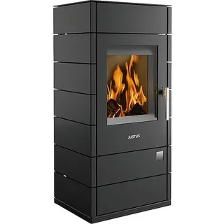 Kaminofen Justus Tova (W+) Grundausführung ohne W+, Stahl schwarz, 6 kW - 5696 11