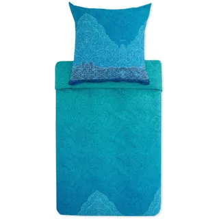 BASSETTI Dolceacqua Paisley Blau 135 x 200 cm + 80 x 80 cm