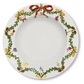 Royal Copenhagen Star Fluted Christmas, Teller, Grün