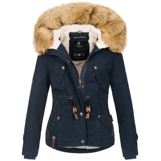 Navahoo Damen, Winterjacke "Pearl", mit warmem Teddyfell
