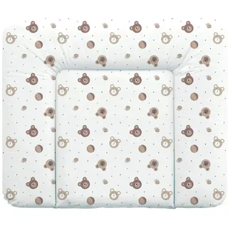 Patinio Wickelauflage Honey, Mehrfarbig, Kunststoff, Füllung: Polyethersulfon (Pes), 85x72 cm, Made in EU, Oeko-Tex® Standard 100, schadstoffgeprüft, abwischbar, Pflegen, Wickeln, Wickelauflage