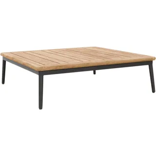 Musterring Couchtisch Freilicht Menorca, Kompakte Maße von 89 x 89 cm, ideal für entspannte Stunden im Freien grau