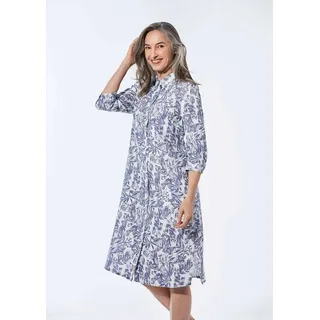 GOLDNER Kleid Sommerkleid Blau 40