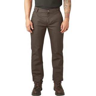 Dickies Herren Duck Carpenter PT Hose, Stonewash Mushroom, 30 W/36 L - 36W / 30L