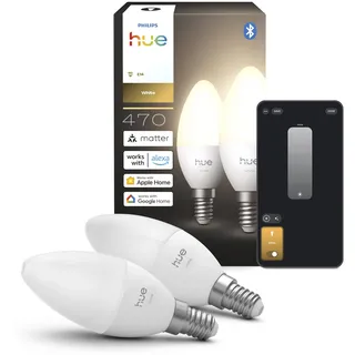 Philips LED-Leuchtmittel E14 2 W warmweiß 2 St.