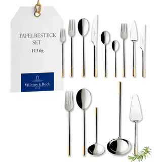 Villeroy & Boch Ella 113-tlg. teilvergoldet
