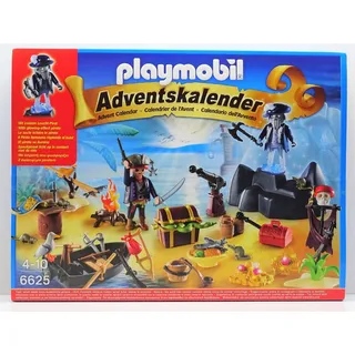 Playmobil Adventskalender Geheimnisvolle Piratenschatzinsel (6625)