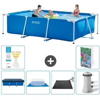 Rechteckiger Frame Pool - 300x200x75 cm - 7-teilig  S40