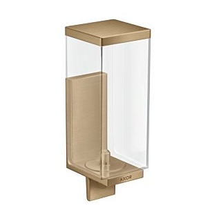 hansgrohe Axor Lotionsspender 42610140 Glas, Wandmontage, brushed bronze