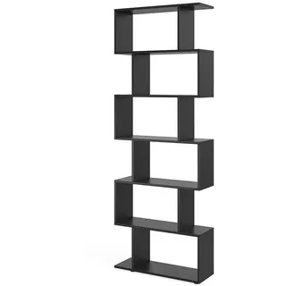 Vicco Raumteiler Levio 70 x 192,2 x 23,8 cm Schwarz