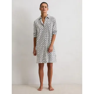 Marc O'Polo Sleepshirt Pyjama-Shirt Weiß S