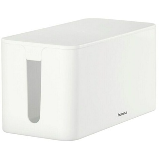 Hama Kabelbox Mini  (Weiß, L x B x H: 23,5 x 11,5 x 12 cm)