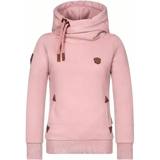 Naketano Kapuzenpullover Schmutz Pink Melange S