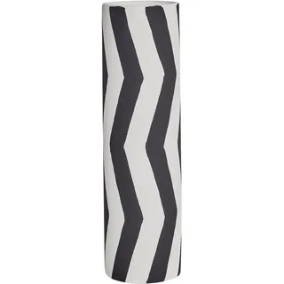 Beliani Blumenvase Weiß