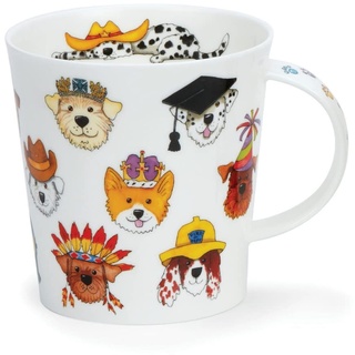 Dunoon Cairngorm 0,48 l Tasse Mad Hatters Cats and Dogs (Dogs)