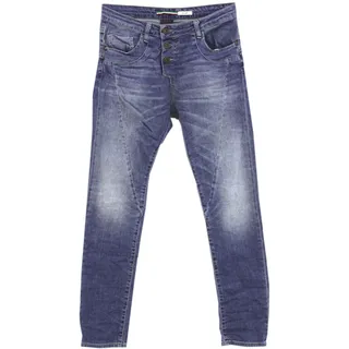 Please, P 78A_BQ2D0-P78A, Damen Jeans Hose Strechtdenim 0021-denim XS - XS