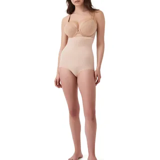 SPANX Shapewear für Damen Tummy Control High-Waisted Power Panties (Regular und Übergröße), Soft Nude, 2X - 3XL