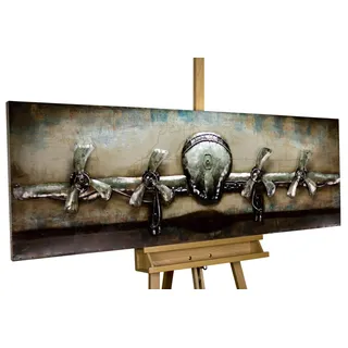 KUNSTLOFT Rotating Propeller Metall 144x44 cm