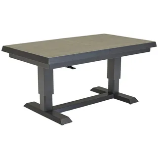 LC Garden Vivera-Stone Ausziehtisch 140 x 80 x 50 cm Grau