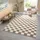 80 150 Grau/Beige/Schwarz