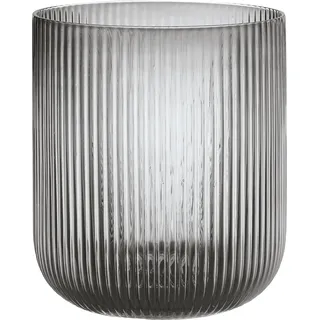 BLOMUS Windlicht VEN Glas Grau