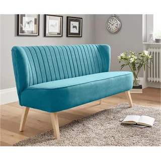 Home Affaire Couch Mikrofaser 2-Sitzer Grün