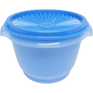 Tupperware Wonderlier Sonnenschüssel 600 ml mit Deckel – Frischhalteschüssel Snackschüssel Vorratsdose luftdicht – Blau 600ml