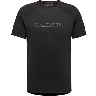 Mammut selun fl logo technisches t shirt schwarz - XL