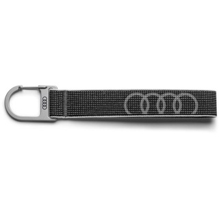 Audi Schlüsselanhänger Schlaufe grau 3182400300