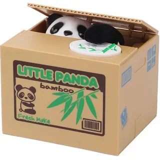 Tigrezy - Elektronisches Panda-Sparschwein für Kinder und Erwachsene – Panda-Pfoten-Sparschwein für Münzen – lustiges Sparschwein für Kleingeld –