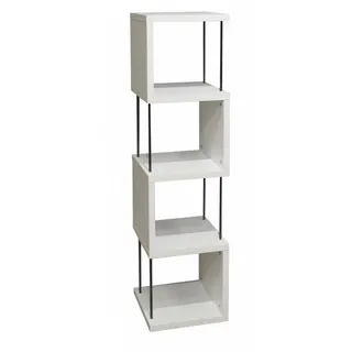 mömax Mäusbacher Standregal 33 x 33 x 126 cm Weiß