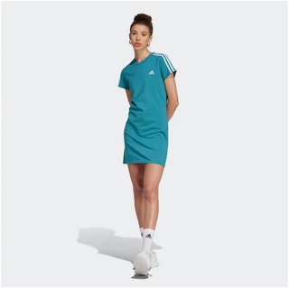 adidas Sportswear Shirtkleid ESSENTIALS 3STREIFEN KLEID (1-tlg) grün S