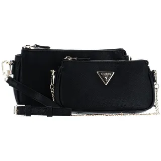 GUESS Umhängetasche Noelle Double Pouch Crossbody Black