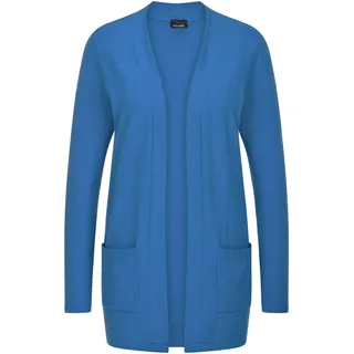 GOLDNER Elegante Strickjacke mit Kaschmir Blau 22