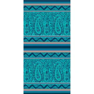 Bassetti Duschtuch Imperia, Blau, Textil, 70x140 cm, Badtextilien, Bade- & Duschhandtücher