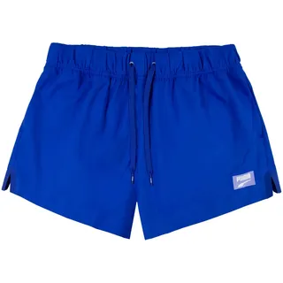 PUMA Damen Badeshorts Bikinihose Swim Shorts High Waist Shorts, Farbe:Blau, Artikel:-002 Elektro Purple, Größe:S - S