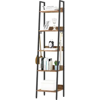 Woltu Standregal 40 x 36 x 170 cm Schwarz