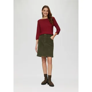 s.Oliver Miniröckchen Damen Grün Cord 36