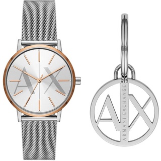 Armani Exchange Uhren-Set AX7130SET - silber