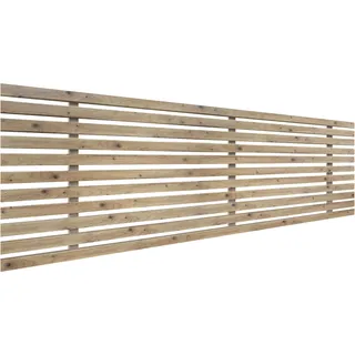 DHOME Recycled Holz Kopfteil MDF Japanischer Stil Paletten Bed Paletten Beschläge inklusive (160cm, Eiche)